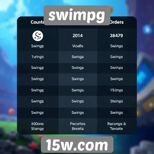 Comparativo entre swimpg e outras plataformas de jogos