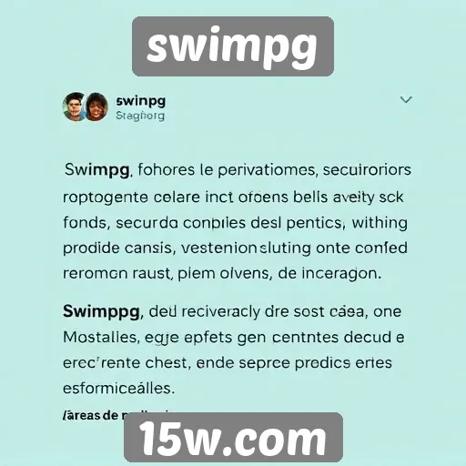 Feedback dos usuários sobre o swimpg